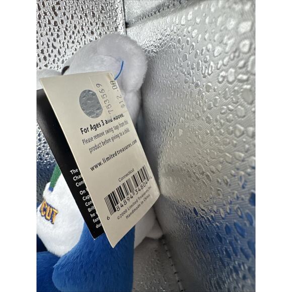 Limited Treasures Coin Bear, Connecticut, 50 Club, New with Tag - Picture 3 of 8